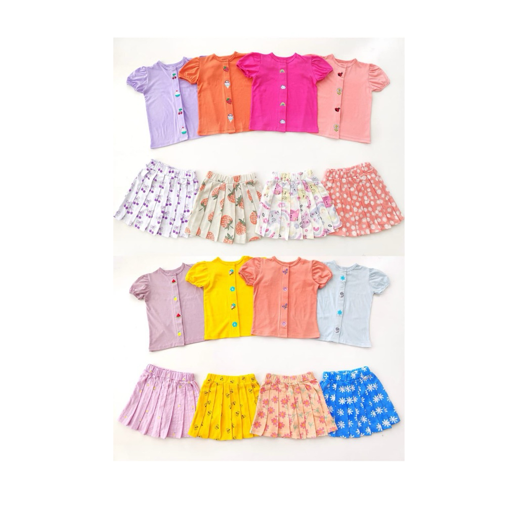 Set rokcel anak perempuan