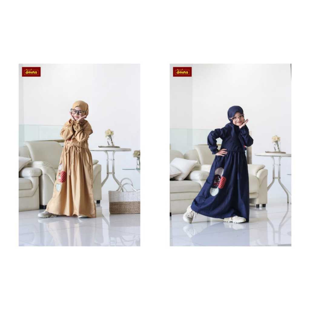 JUBAH ANAK DANNIS JKPL 0501//ABAYA DANNIS ANAK// DANNIS COLLECTION