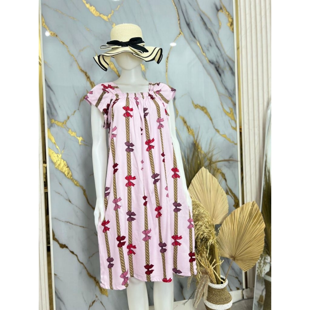 Daster Fuji Model Kerut Dada Bumil Busui Ld 115