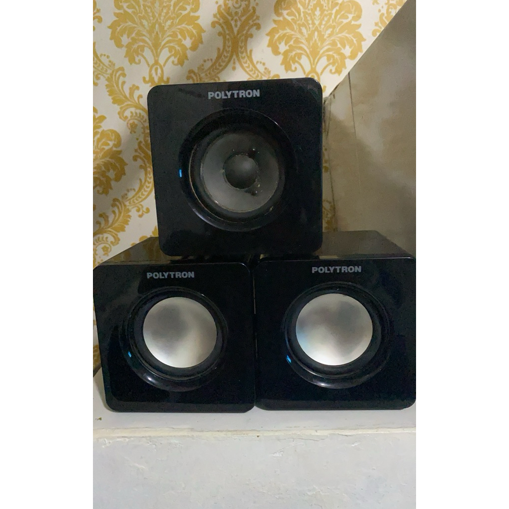 Speaker Pasif Satelit Home Theater Polytron Original