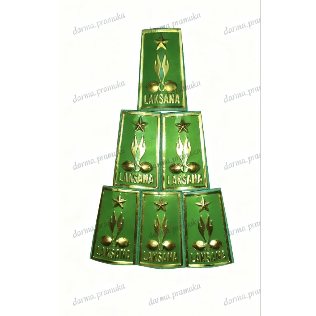 Evolet Laksana Logam Tku Laksana Logam Timbul Evolet Pramuka Sepasang