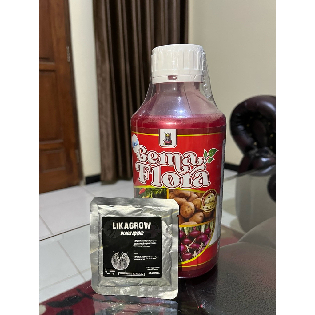 GEMA FLORA + Likagrow BLACK MAGIC