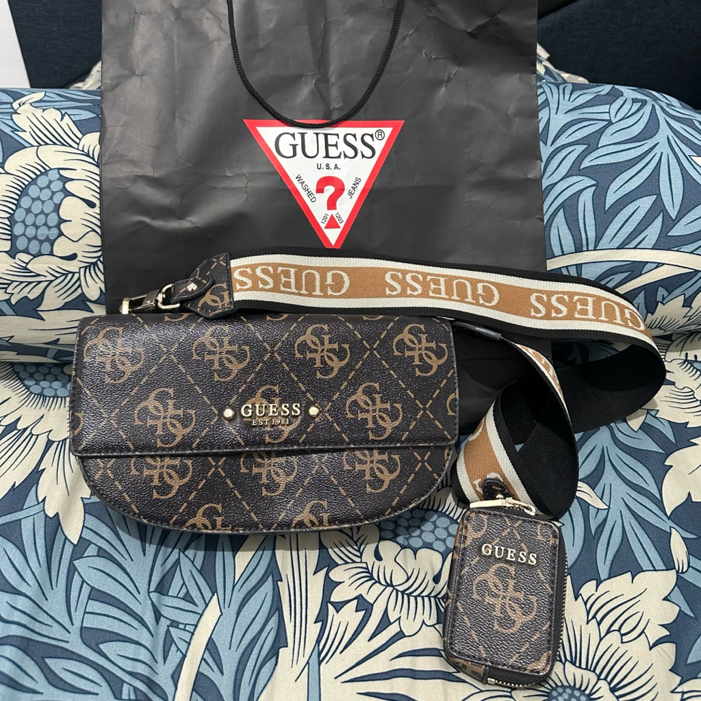 PRELOVED TAS GUESS ORIGINAL LIKE NEW
