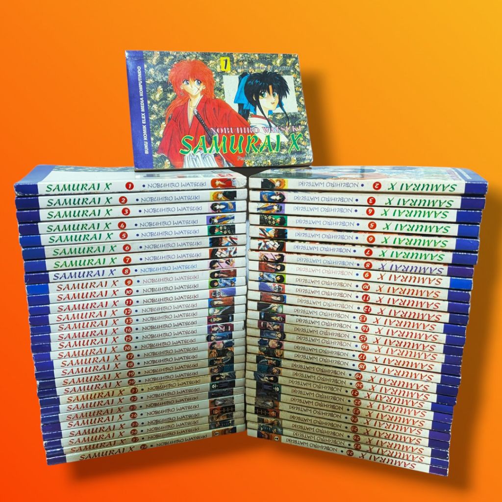 KOMIK SAMURAI X FULL SET VOL. 1 - 28 END