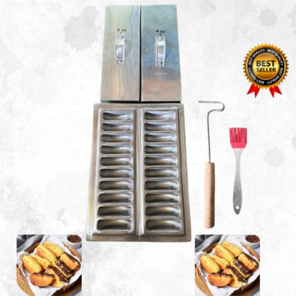 cetakan pukis LKS 7,5 (2 tutup) cetakan pukis LKS. 7.5 khas jogja/yogyakarta bahan berkualitas anti 