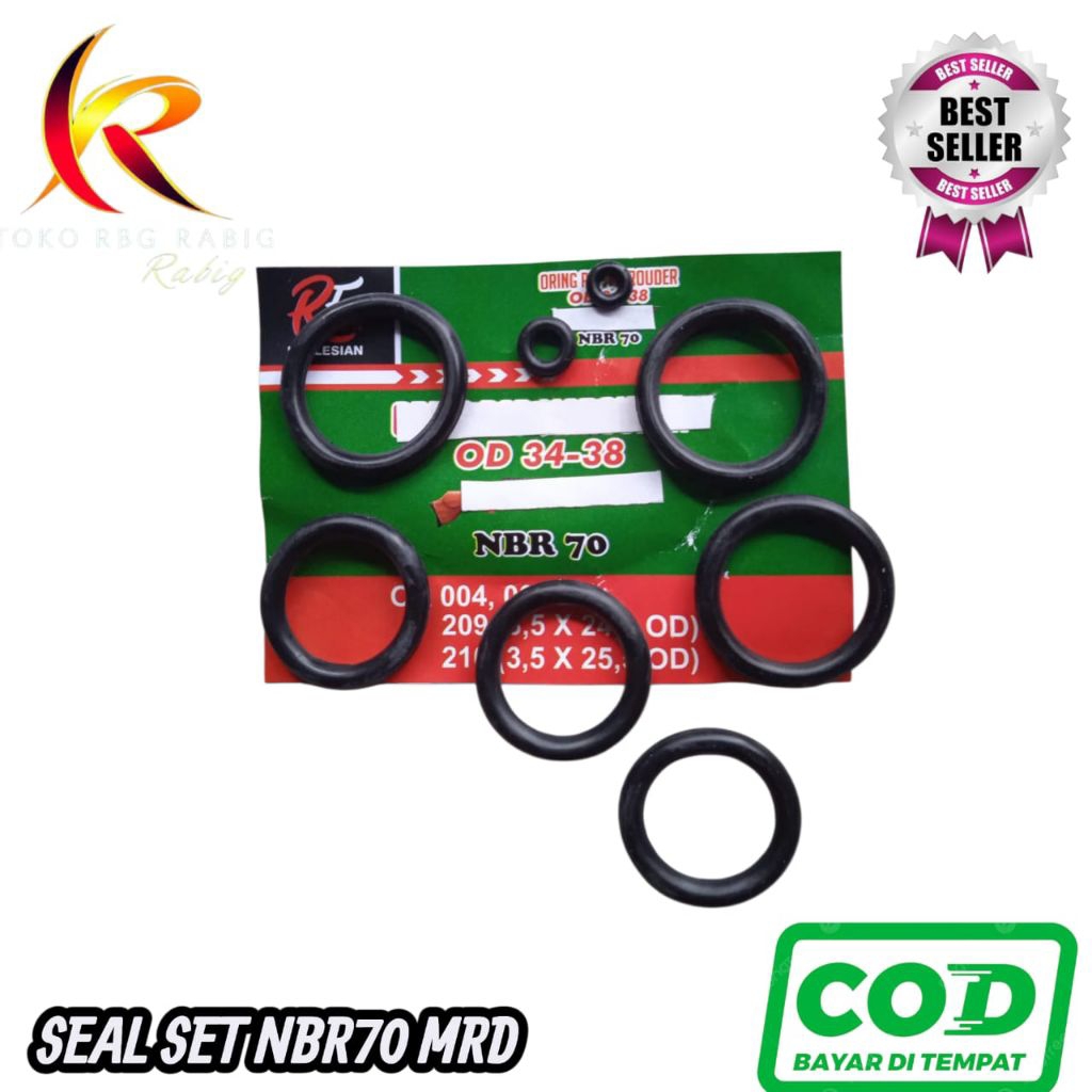 Seal Set NBR70 - Seal Set OD 28 - 32 - 38 - BCP / Sil set NBR70