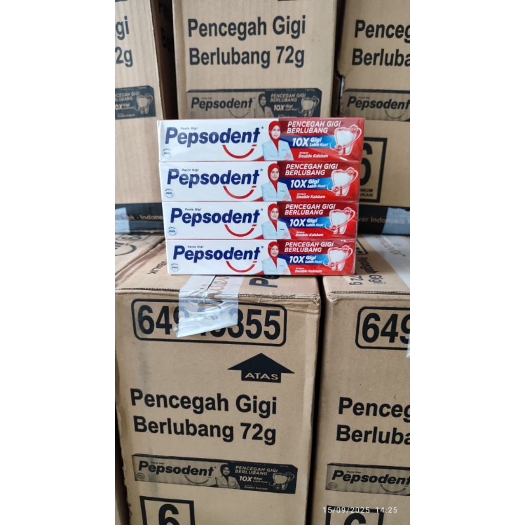 Pepsodent 72gr, Pepso225, Pepso+Sikat, CloseUp DUS