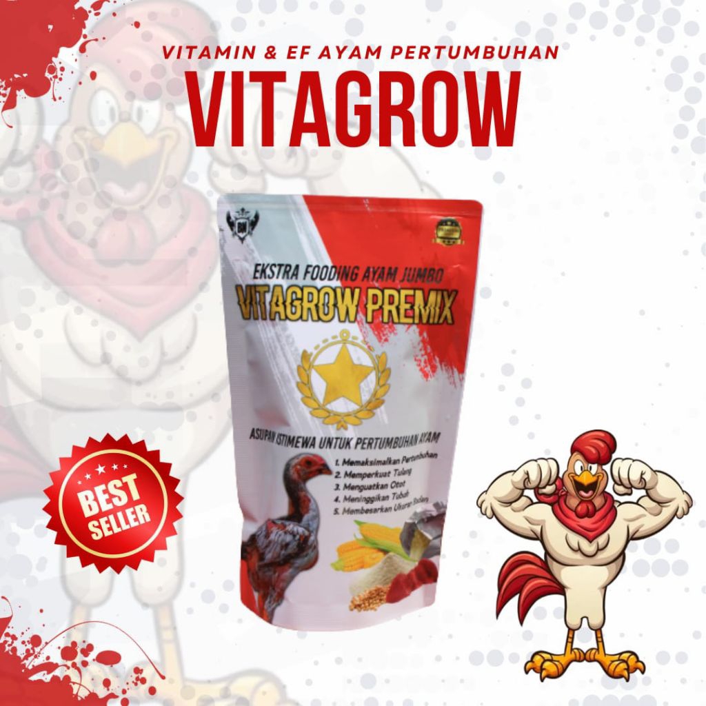 Vitagrow Premix-ExtraFooding Ayam Jumbo