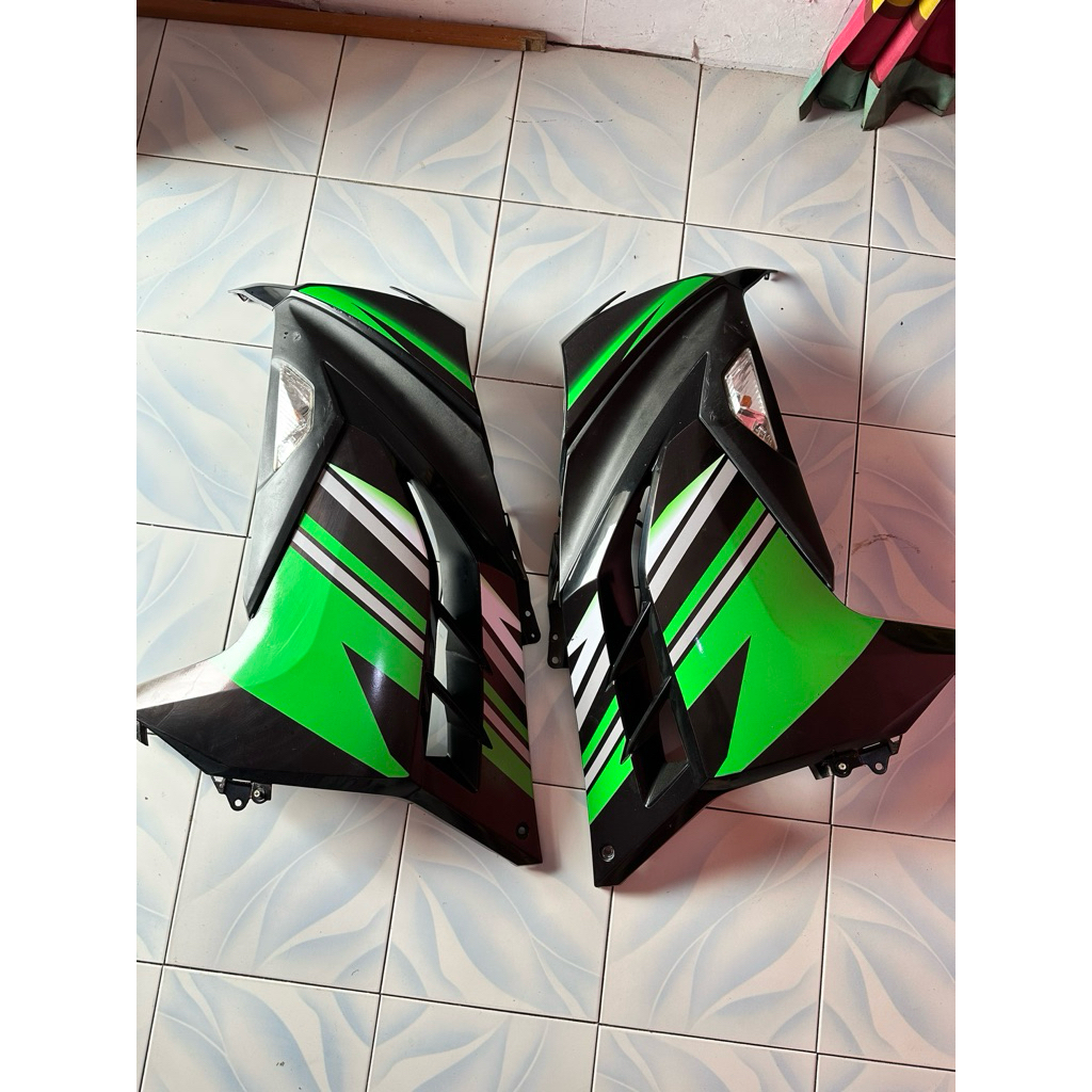 fairing ninja 250 fi old hitam