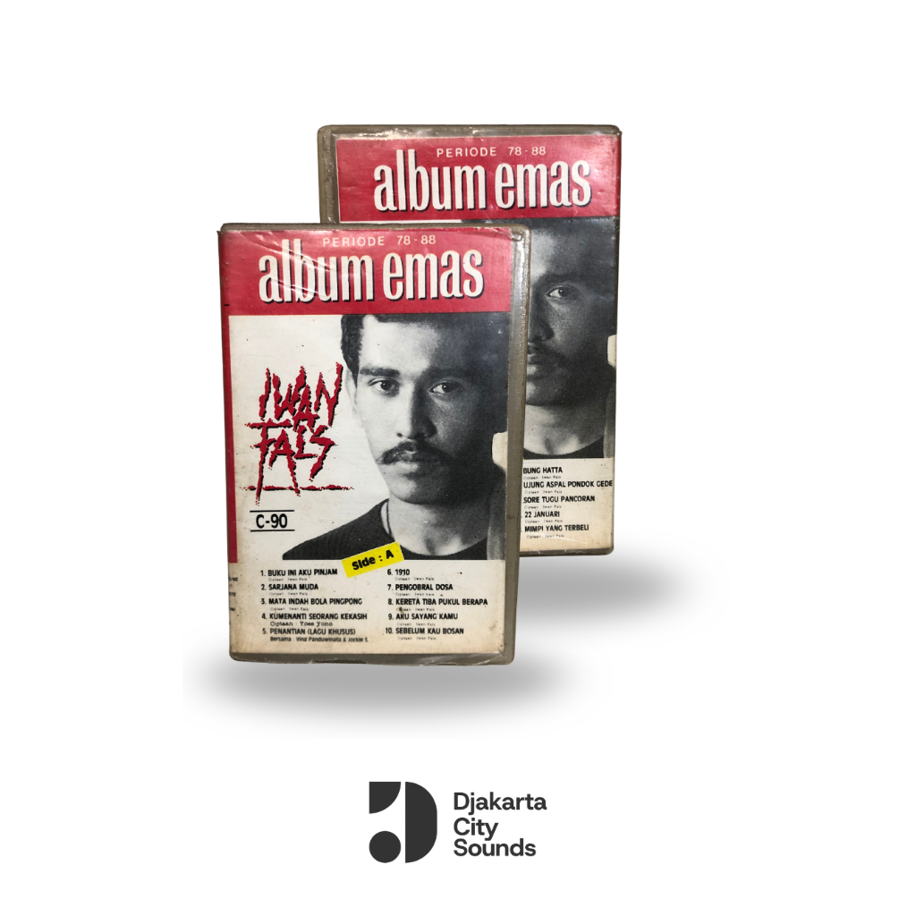 Kaset Pita Iwan Fals - Album Emas Periode 78-88 (Box)