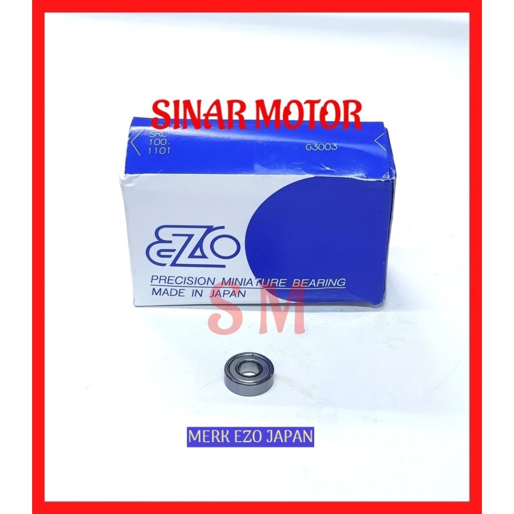 Bearing 688zz ezo japan 688 zz tutup besi