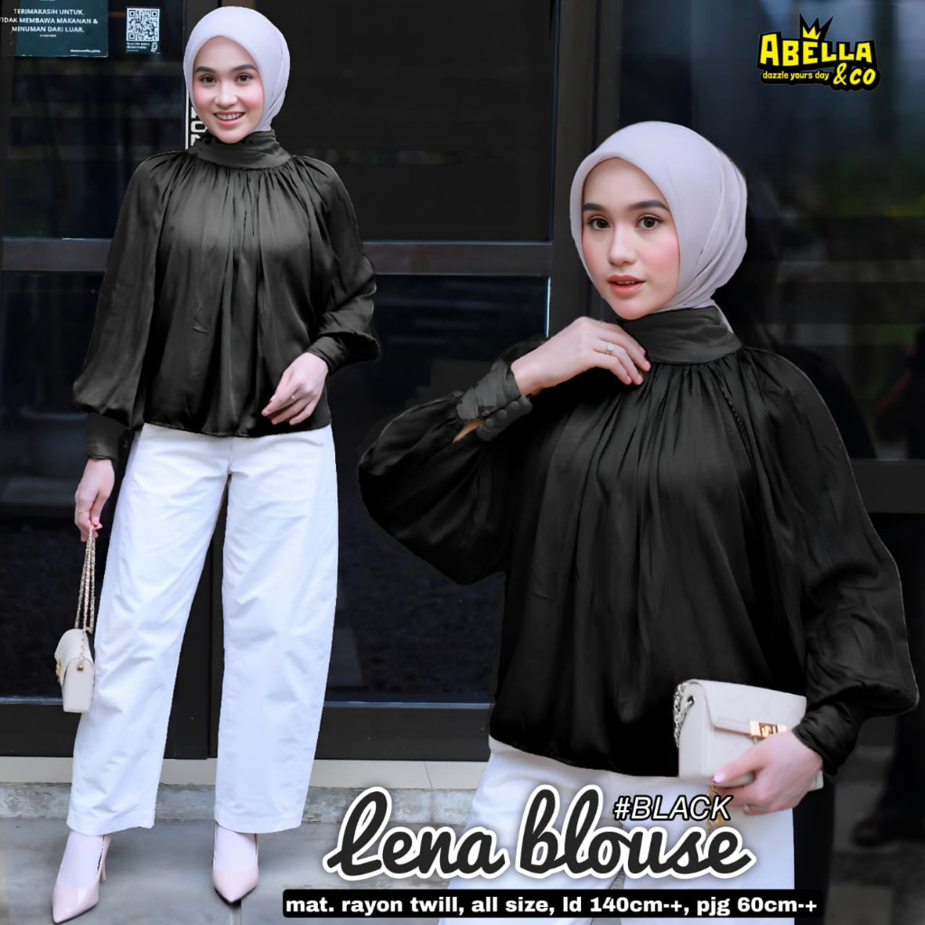 Pakaian Wanita HQ LENA BLOUSE From AbELLA FASHION STORE