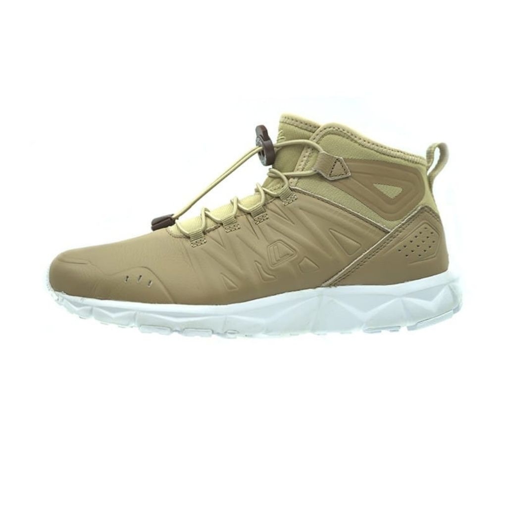 Sepatu League Kumo Mid Leather Cokelat Running Shoes Cowo Cewe Unisex Olahraga Pria Wanita Original