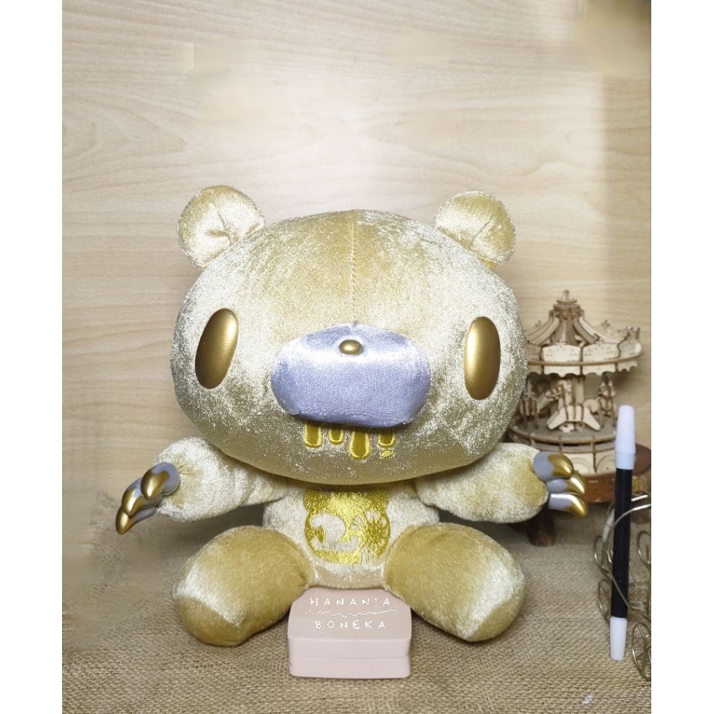 GLOOMY BEAR GOLD | GLOOMY BUNNY PLUSH x TAITO ORIGINAL JAPAN DOLL
