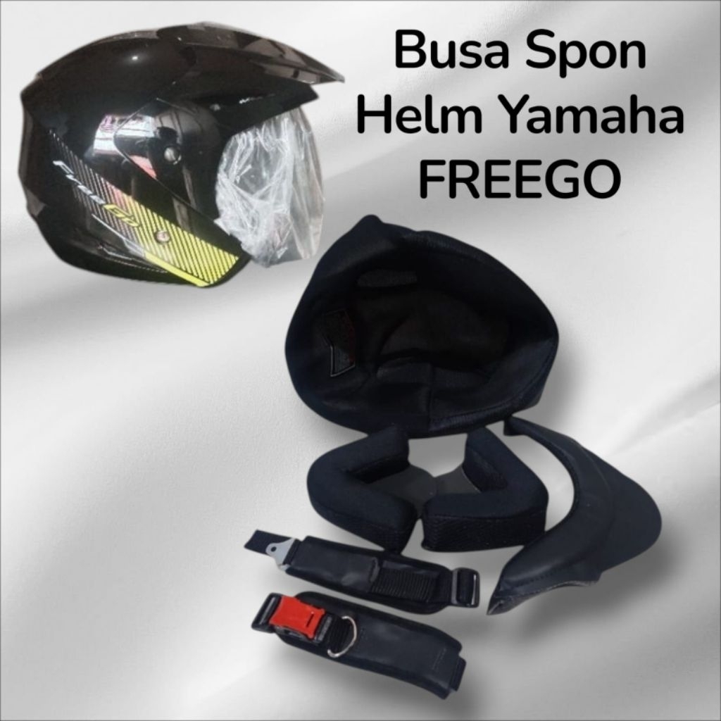 Busa Helm Yamaha Busa Spon Fullset Yamaha FREEGO Komplit + Tali