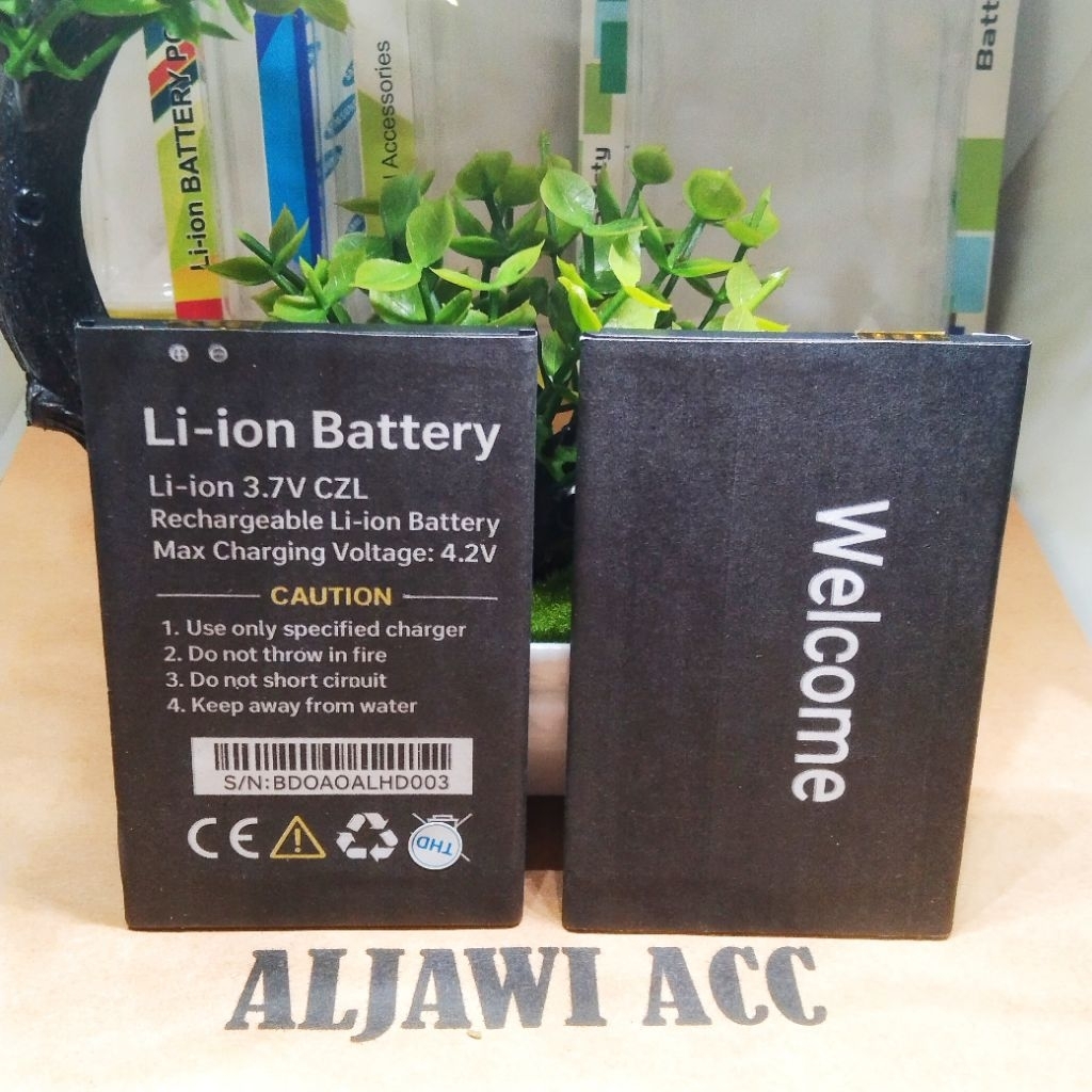 Baterai Batre Battery Welcome CZL 4.2V WELCOME Battery Hp
