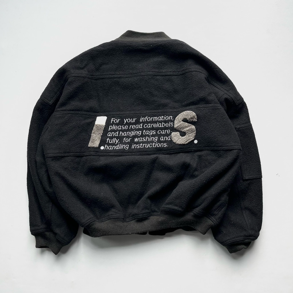 IS issey miyake 80’s tsumori chisato caretag label bomber rare jacket
