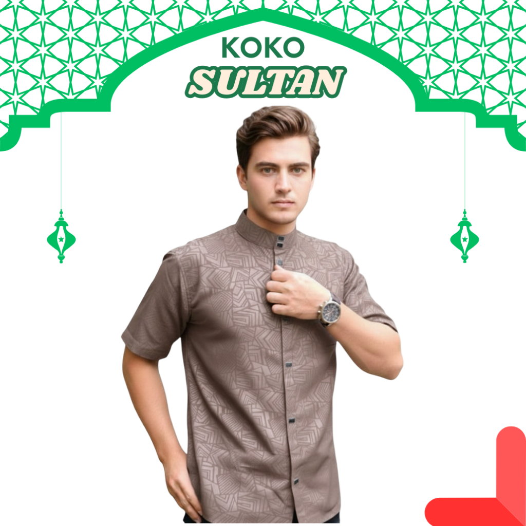 Baju Muslim Koko Pria Dewasa Sultan Fashion