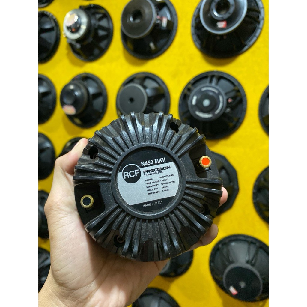 TWEETER RCF N450 MKll / DRIVER TWEETER N450 Merah italy ORI RCF GRADE A+