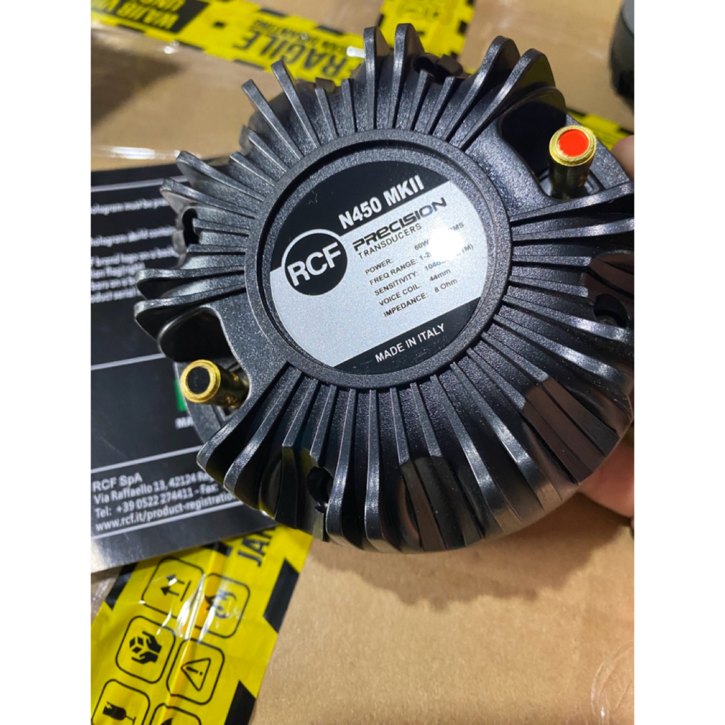 TWEETER RCF N450 MKll / DRIVER TWEETER N450 Merah italy ORI RCF GRADE A+