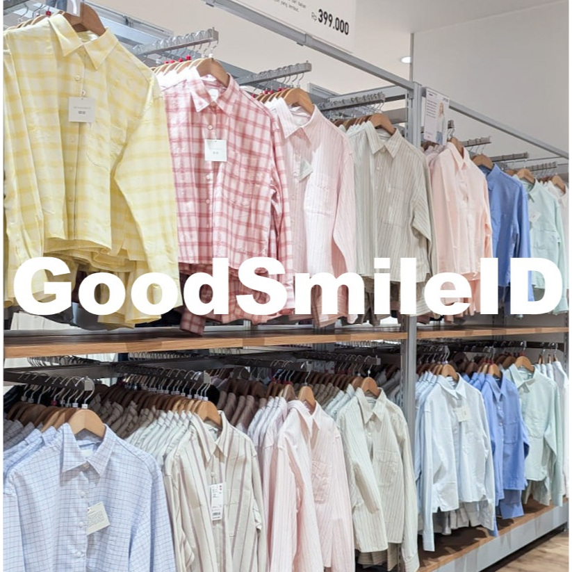 SALE Women Kemeja Oxford Boxy JWA Lengan Panjang Cotton Blus Blouse Cotton Wanita Crop JASTIP UNIQLO