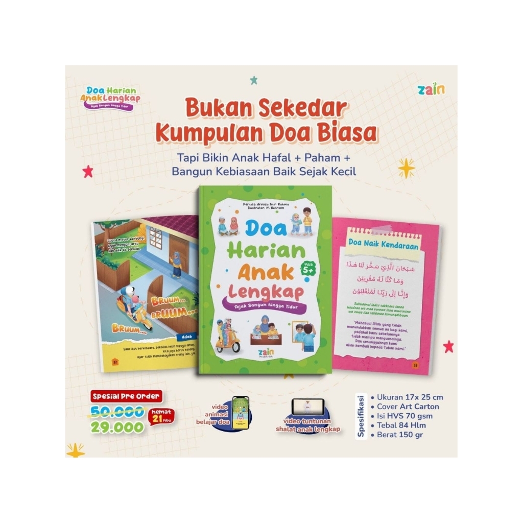 Doa Anak Harian Lengkap