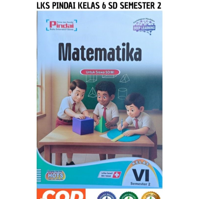 LKS Pindai Kelas 6 Matematika Semester 2 Kurikulum Merdeka Arya Duta