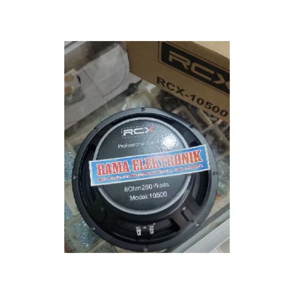 SPEAKER RCX 10500KOMPONEN SPIKER10INCH RCX1050010500MIDEL RCX10500SPEAKER MIDEL10INCH1050010500