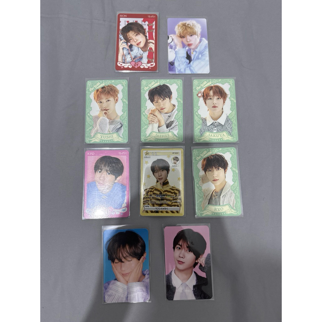 [BACA DESKRIPSI] PC PHOTOCARD OFFICIAL NCT WISH SION YUSHI JAEHEE RYO SAKUYA