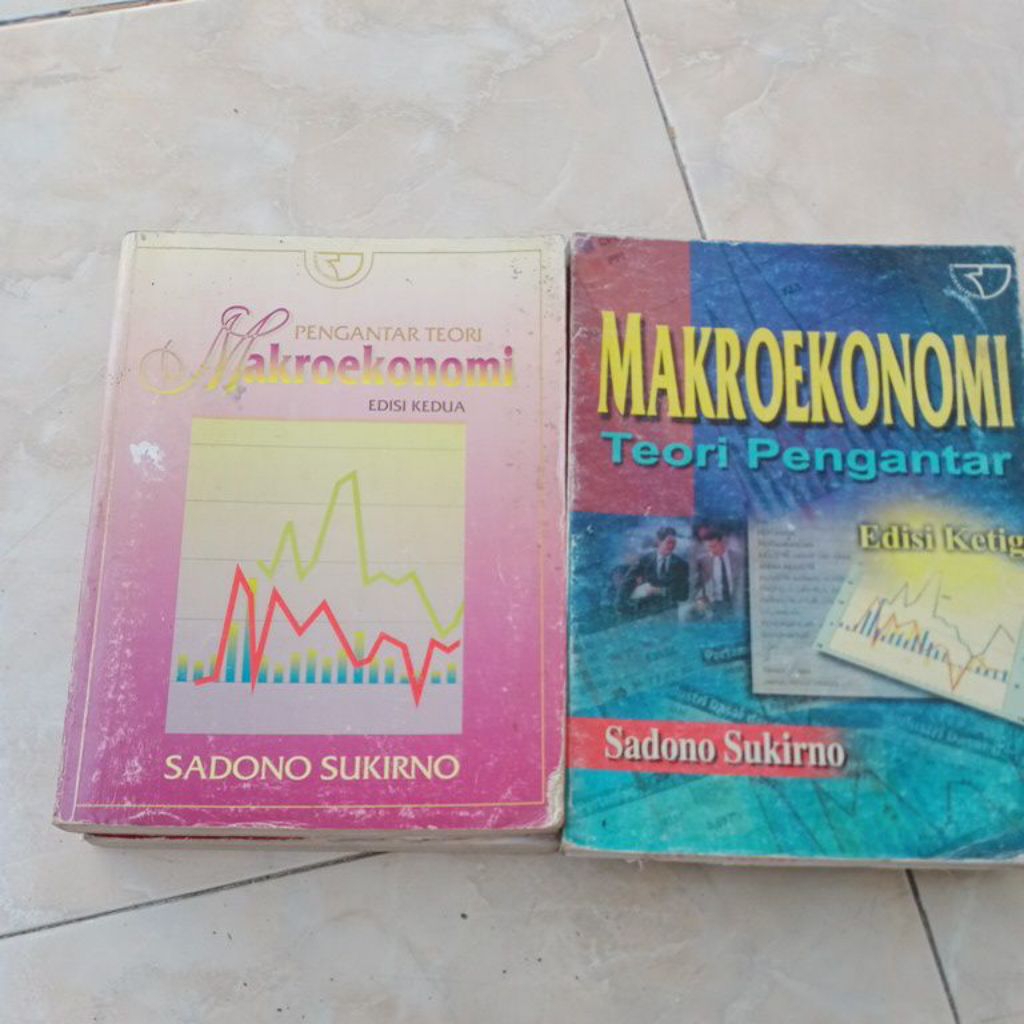 makro ekonomi teori pengantar edisi kedua dan edisi ketiga Sadono Sukirno