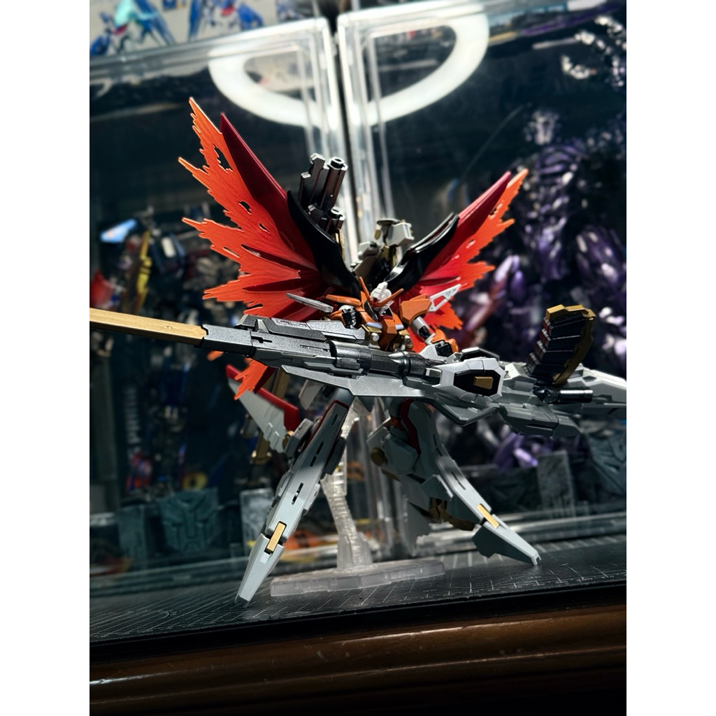 HG Destiny Spec II Silhouette Zeus Full Repaint Heine Custom Limited 1/144 Lengkap no minus tinggal 