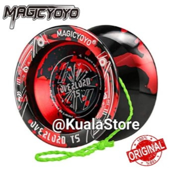 Magic Yoyo Overlord T5 Unresponsive Alumunium KK Bearing Freestyle Profesional Contest Original Meta