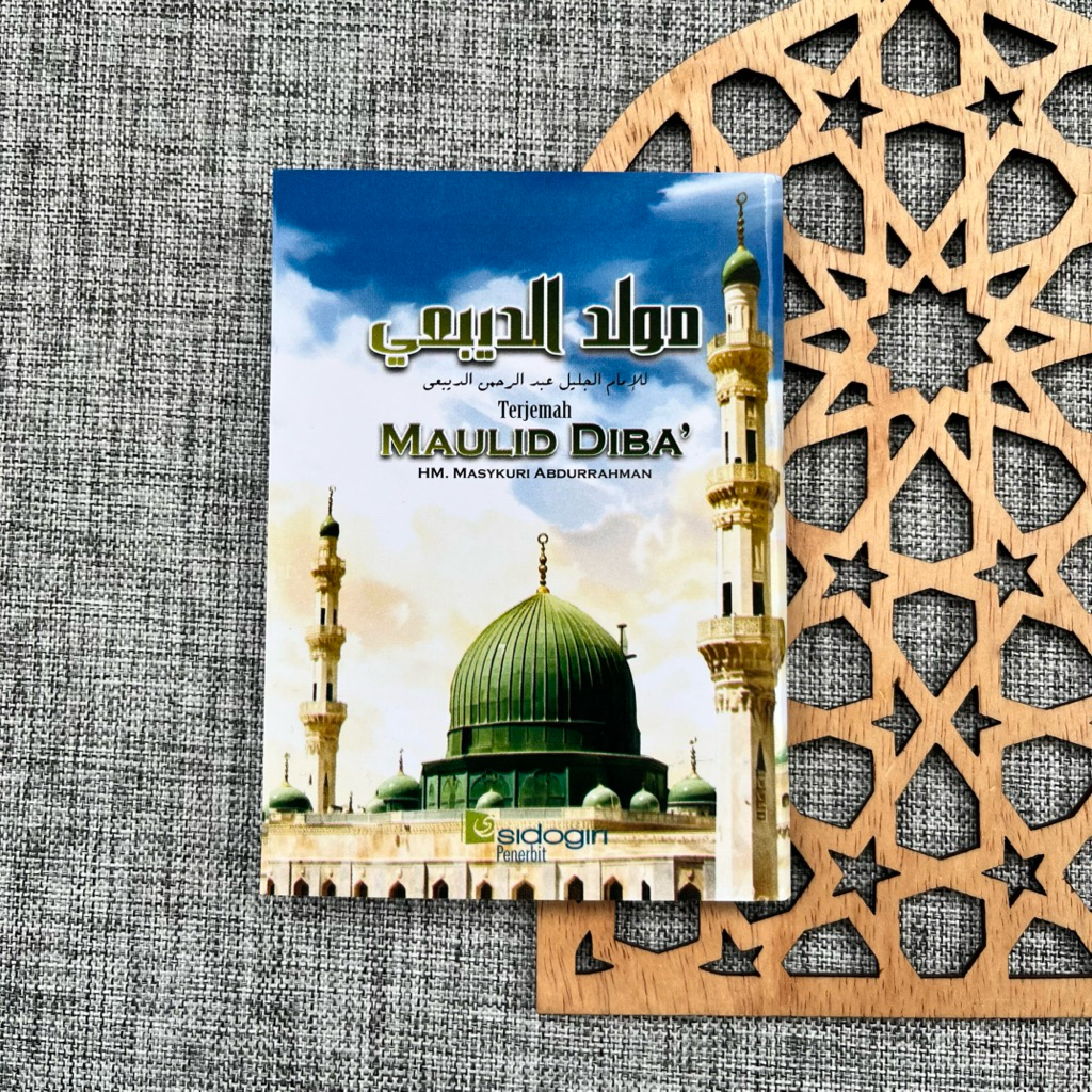 Buku Terjemah Maulid Diba Lengkap Teks Arab Latin - Maulid Ad-Diba'i Saku Ukuran Kecil Mudah Dibawa 