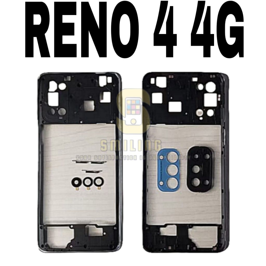 BEZZEL BAZEL BEZEL TUTUP MESIN OPPO RENO 4 4G