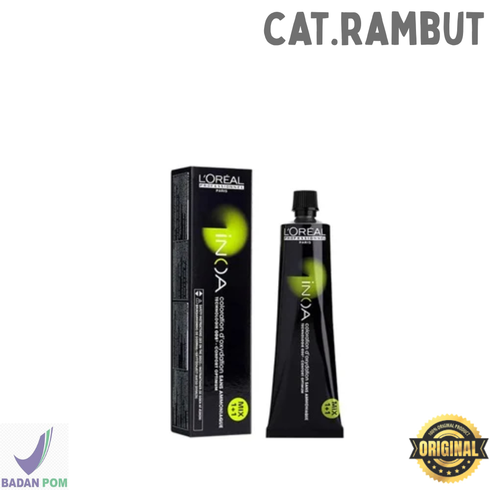 Best Seller Cat Rambut Tutup Uban Ammonia Free Loreal Inoa 60ml