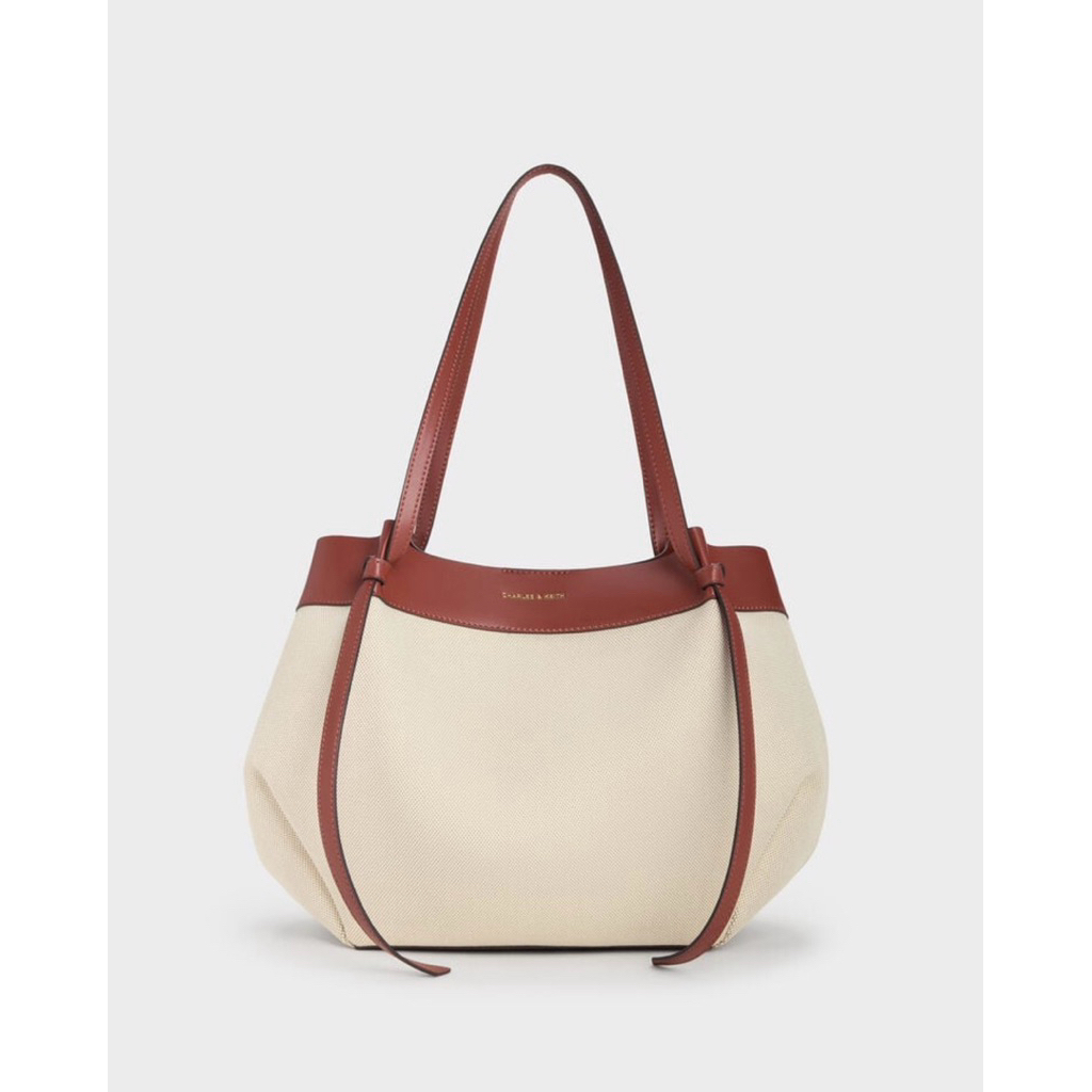 XL Calla Canvas Tote Bag - Brick
