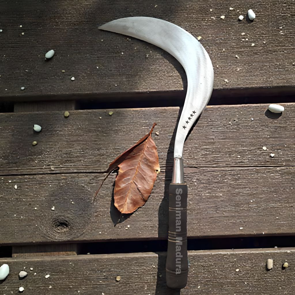 Sabit perkebunan padi tebu rambanan cap bintang 5 madura