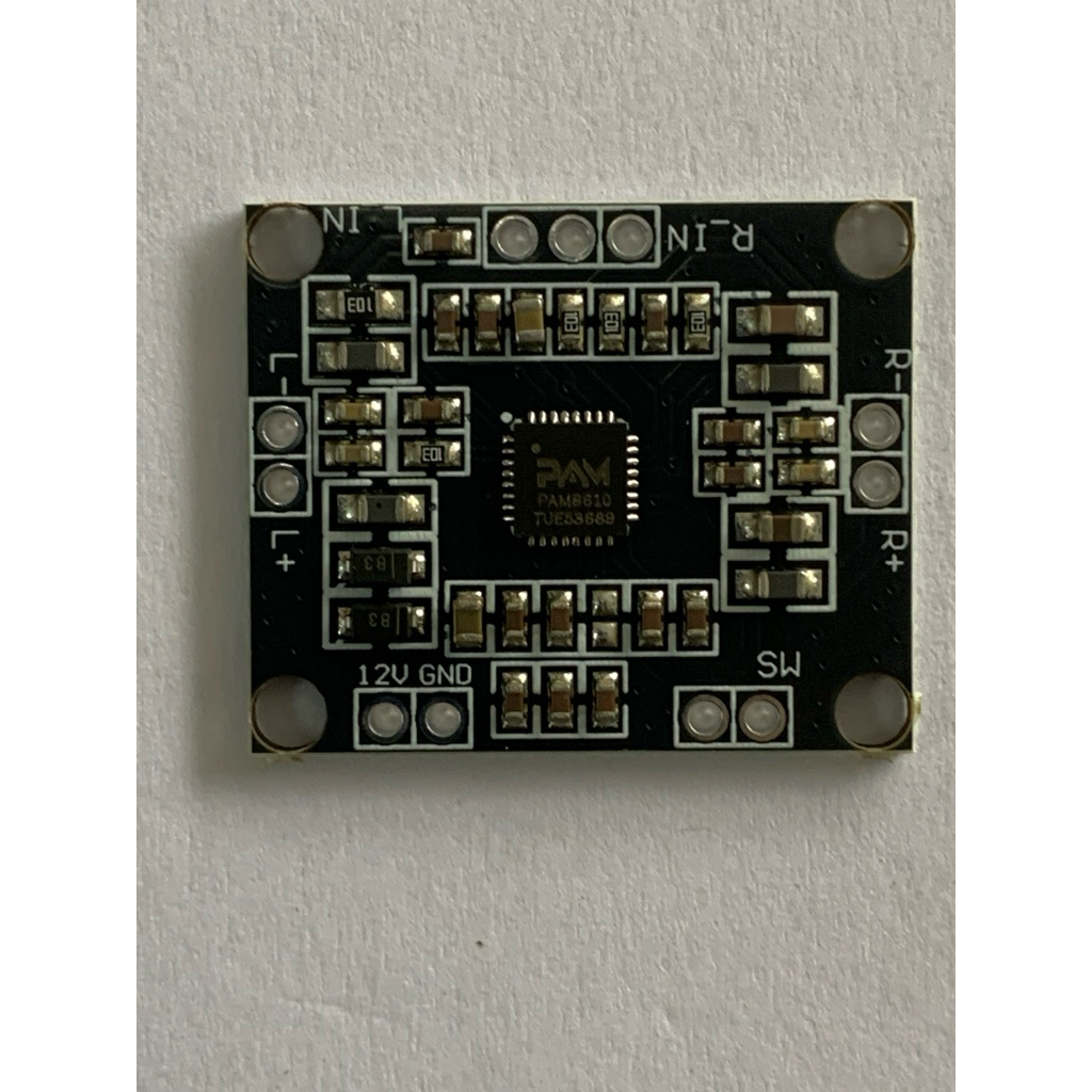 KIT POWER AMPLIFIER CLASS D PAM8610 STEREO 2X