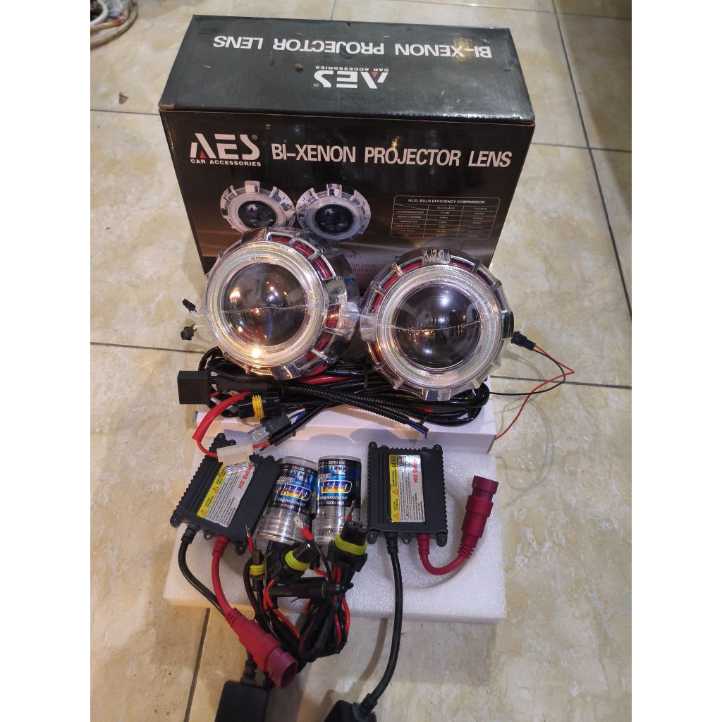 Lampu projie hid AES