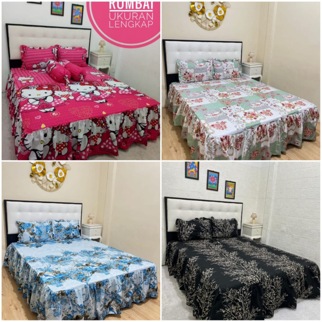 SPREI RUMBAI 180X200, SPREI RUMBAI 160X200, SPREI RUMBAI, SEPREI RUMBAI, SPREI RUMBAI, RUMBAI, SPREI