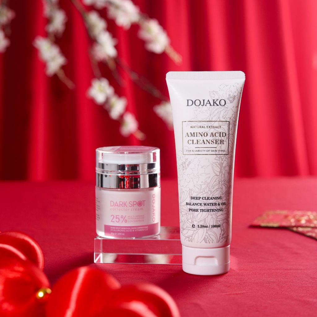 PAKET HEMAT CREAM FLEK HITAM + FACIAL FOAM DOJAKO SKINCARE IMPORT