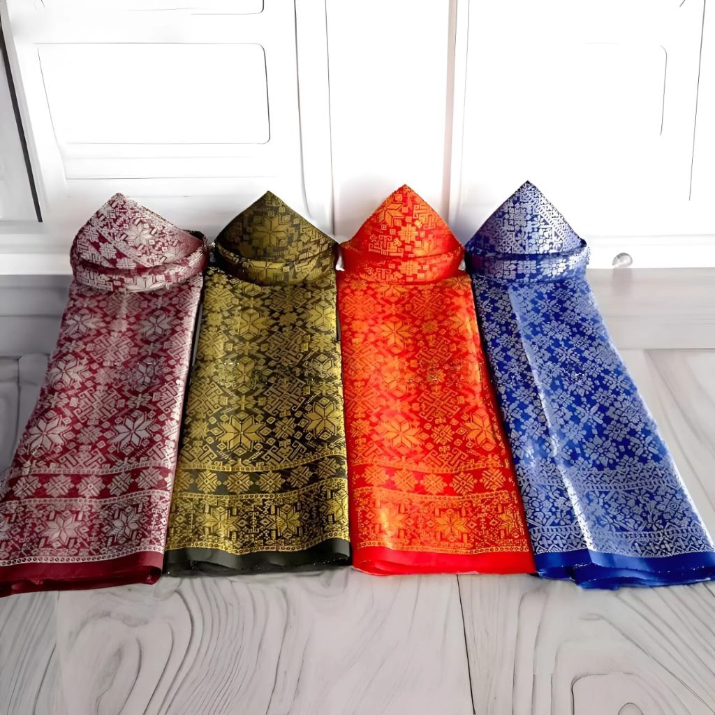 Tanjak Songket/Tanjak Palembang/Tanjak Songket Melayu Anak & Dewasa