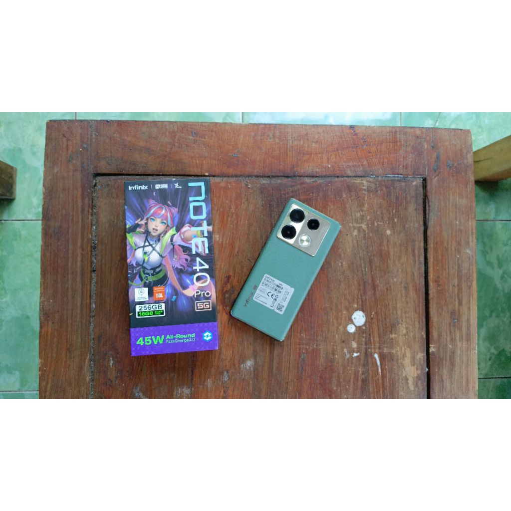 MINUS INFINIX NOTE 40 PRO 5G FULLSET