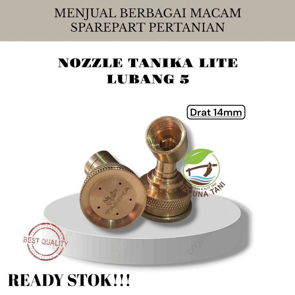NOZZLE TANIKA LITE LUBANG 5 | NOZZLE TANIKA LITE | NOZZLE LUBANG 5