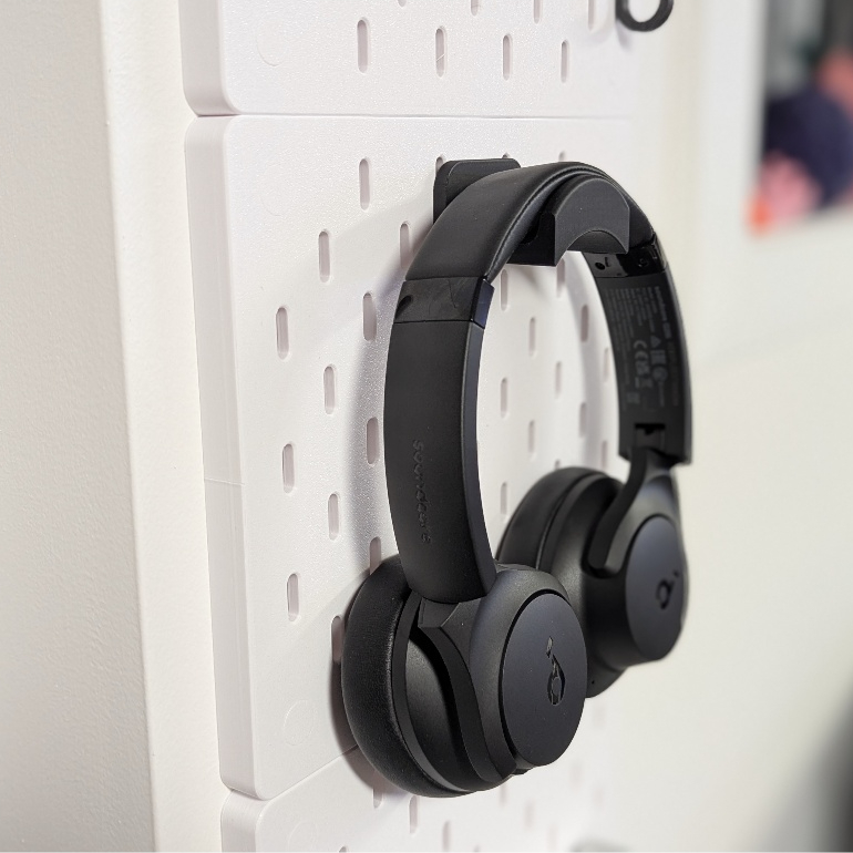 Dudukan Headphone Ikea Skadis Pegboard 45 mm