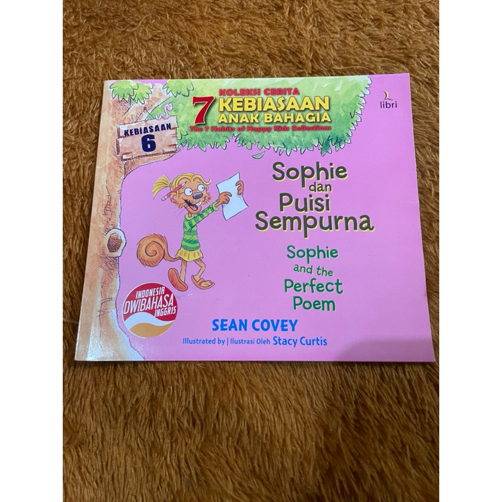 Buku Shopie dan Puisi Sempurna-Seri buku 7 kebiasaan Anak Bahagia