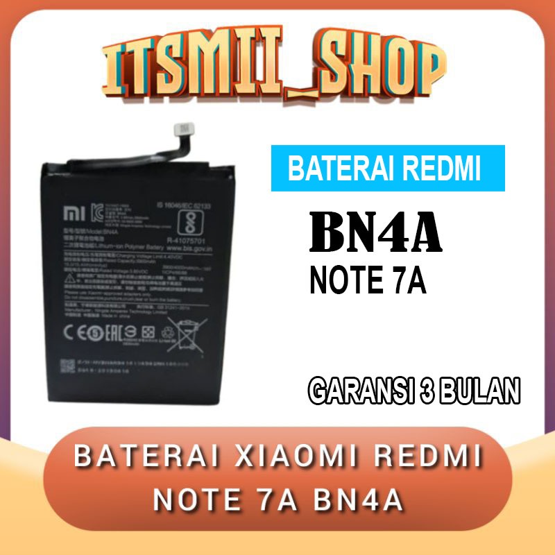 Batre Baterai Battery Xiaomi Redmi Note7 | Redmi Note 7 Pro BN4A