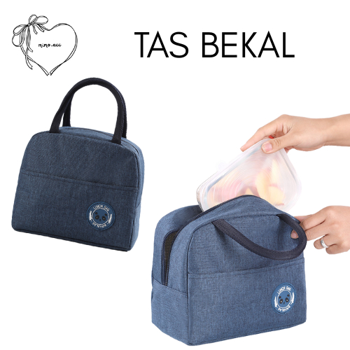 Tas Bekal / Lunch Bag / Tas Makanan Sekolah / Tempat Penyimpanan Kotak Bekal Anak / Tempat Bekal
