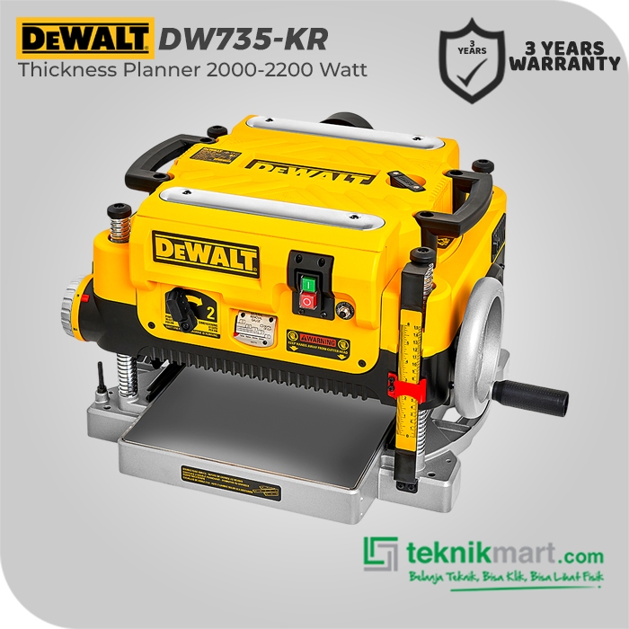 Dewalt Thickness Planner / Mesin Serut Duduk Listrik 2000-2200W DW735