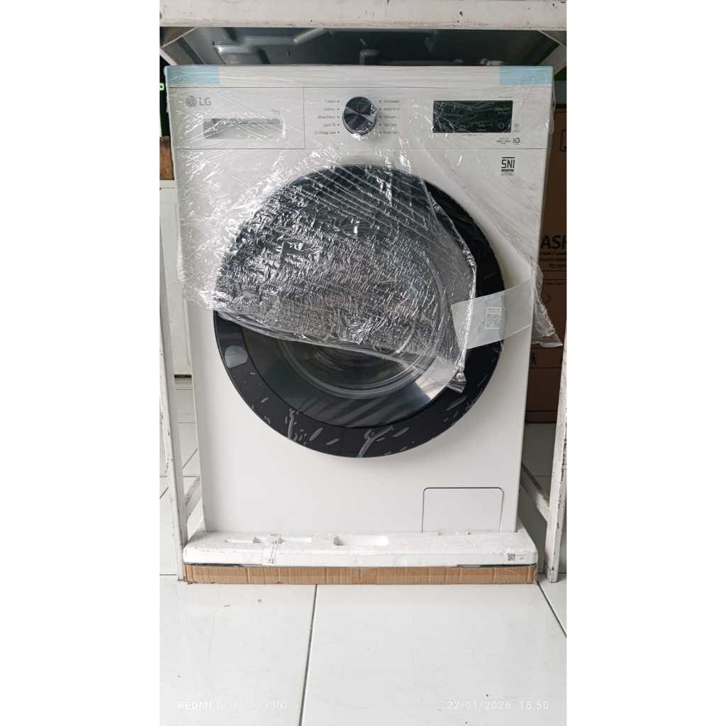 Mesin Cuci LG 9kg FrontLoad Putih